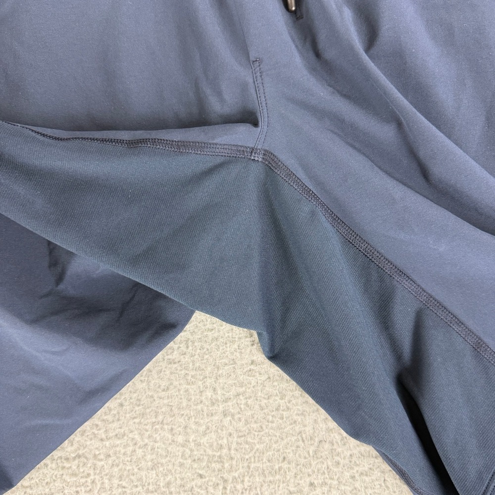 Lululemon T.H.E. Short Mens Large Navy Blue 9 Inch Lined Athletic Run Workout - Picture 3 of 10